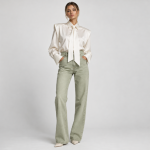 Sage Straight-Leg Jeans